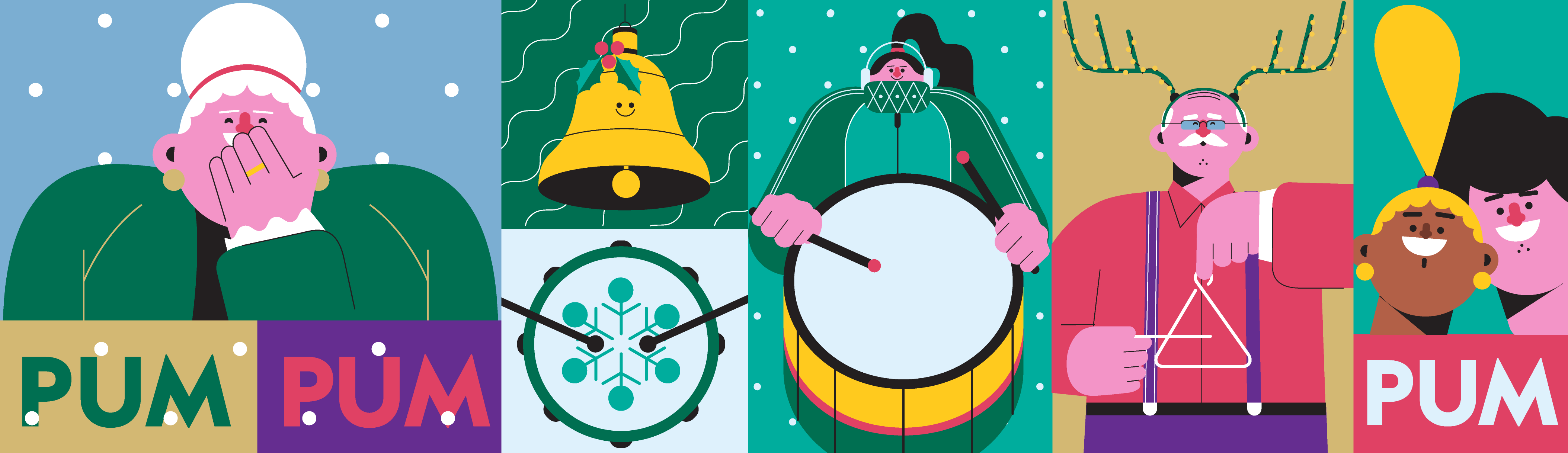 Snfcc Map Christmas Percussion Circle for Families - SNFCC