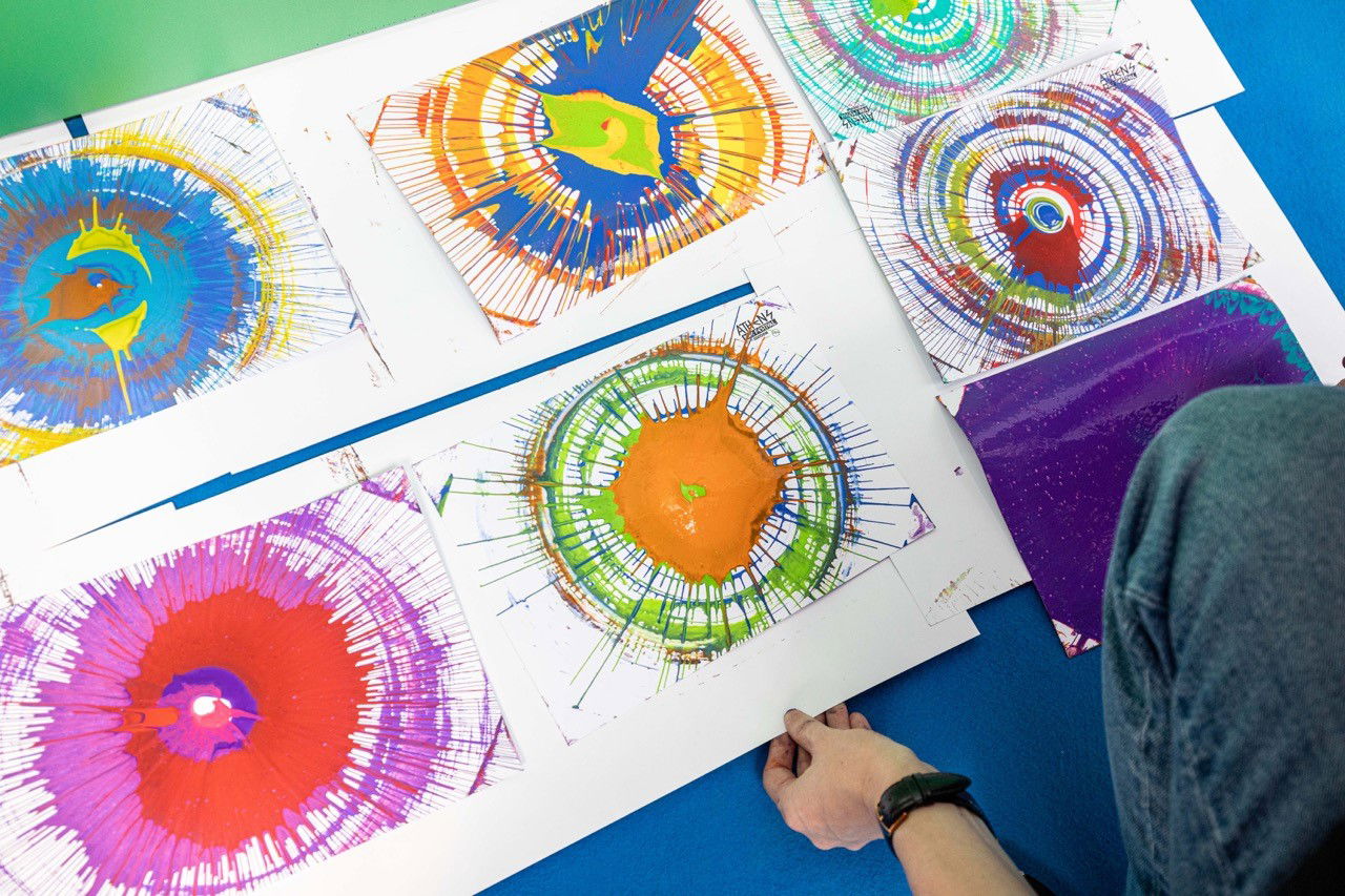 Snfcc Map Spin Art - SNFCC